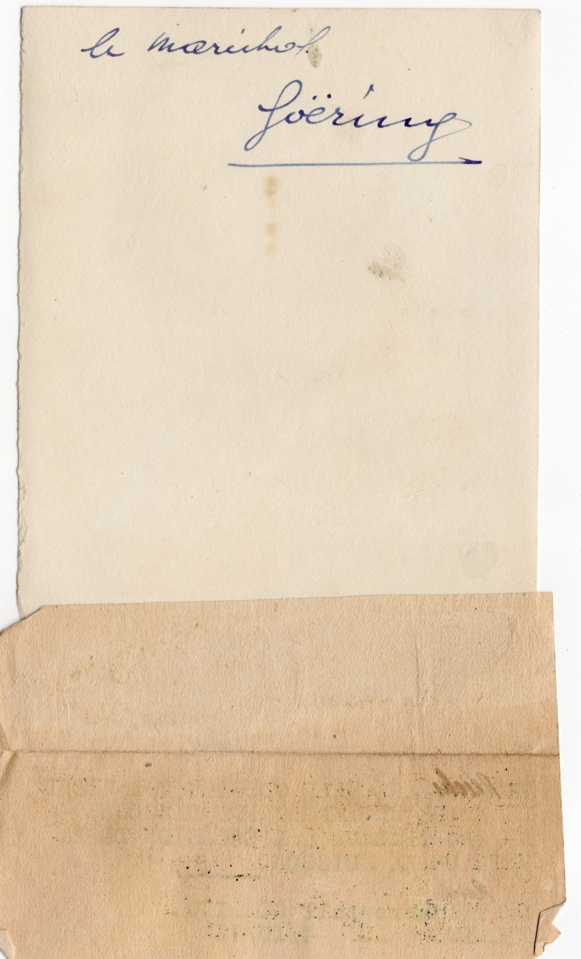 Original WW2 French Press Photo - Luftwaffe Reichsmarschall Hermann Göring portrait (1942) — image 3