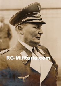 Original WW2 French Press Photo - Luftwaffe Reichsmarschall Hermann Göring …