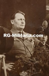 Original WW2 French Press Photo - Luftwaffe Reichsmarschall Hermann Göring …