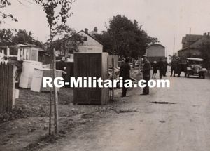 Original WW2 French Press Photo - Polish remove Czech furniture …