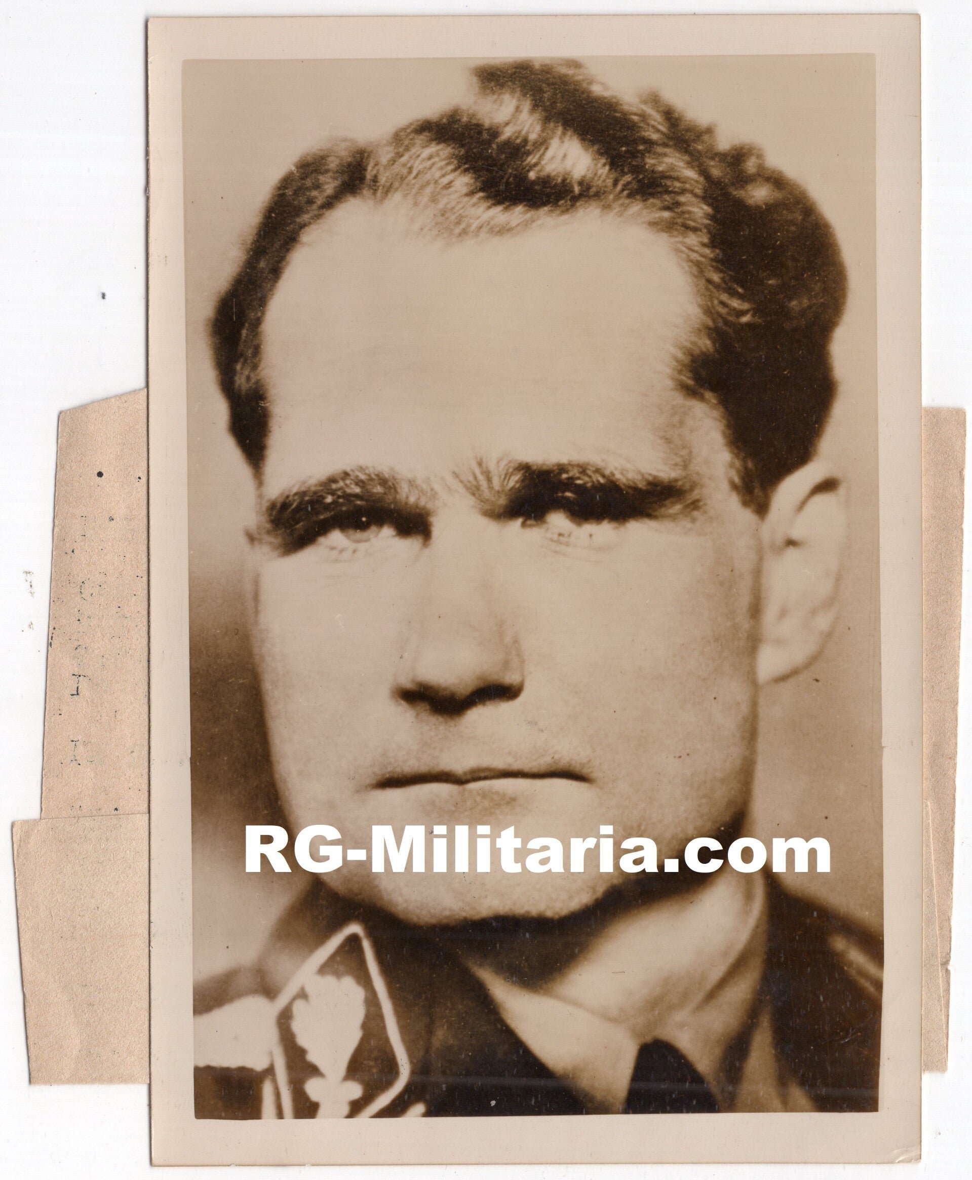Original WW2 French Press Photo - Rudolf Hess portrait — image 3