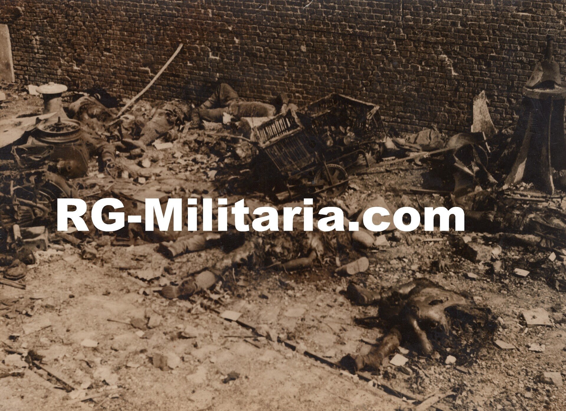 Original WW2 French Photo - Rouen after the Allied bombing, Normandy, Operation Overlord, France (1944) — image 3