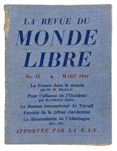 Original WW2 French Leaflet - F 41 La revue du …