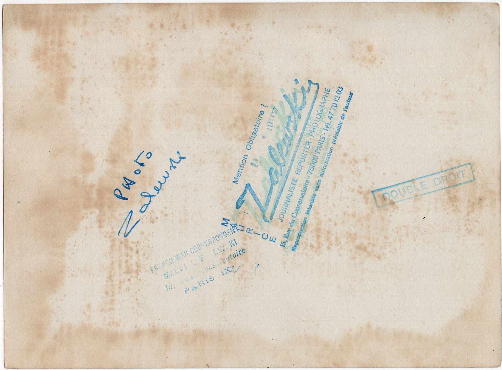 Original WW2 French Press Photo - Captured German POW soldiers guarded by US Soldiers (1945) — image 2