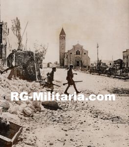 Original WW2 German Press Photo - Italian soldiers in Tobruk, …