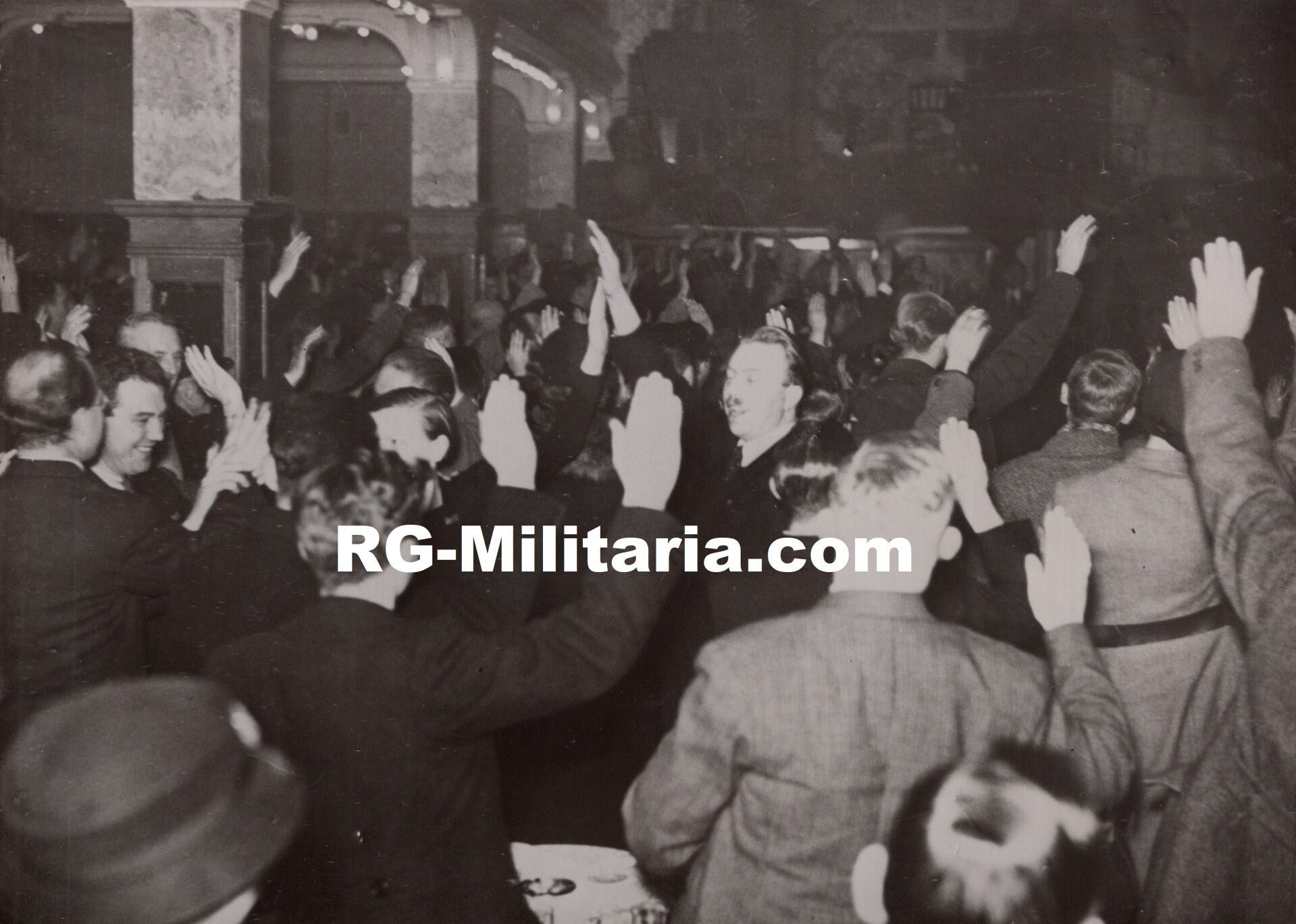 Original WW2 Belgian Collaboration Press Photo - Brussels election Rex protest photo series (1937 & 1938) — image 13