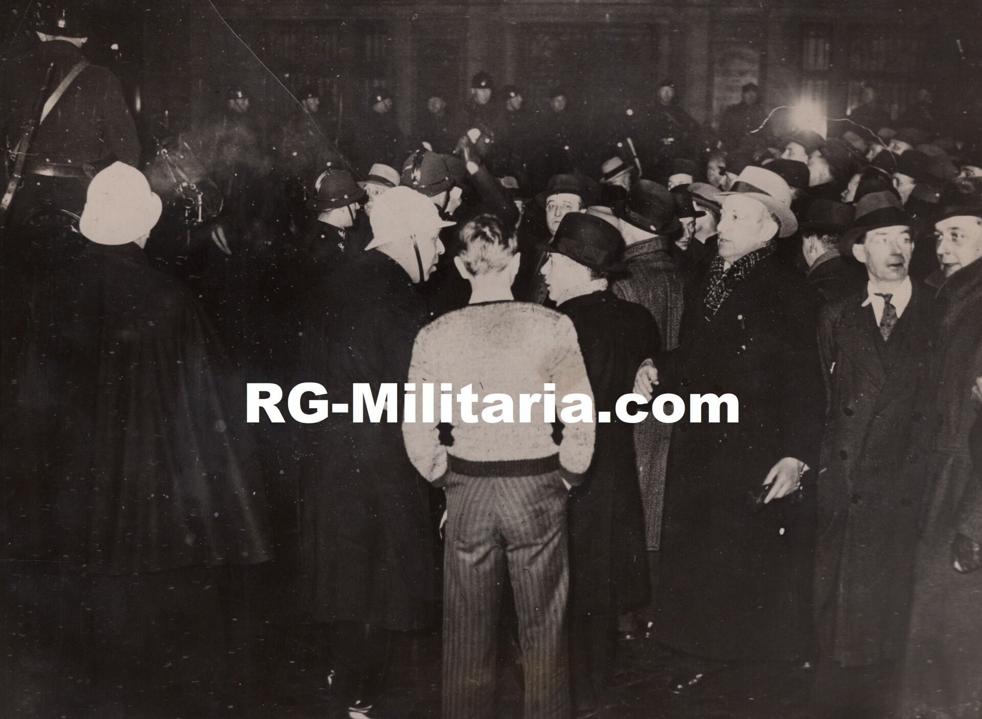 Original WW2 Belgian Collaboration Press Photo - Brussels election Rex protest photo series (1937 & 1938) — image 16