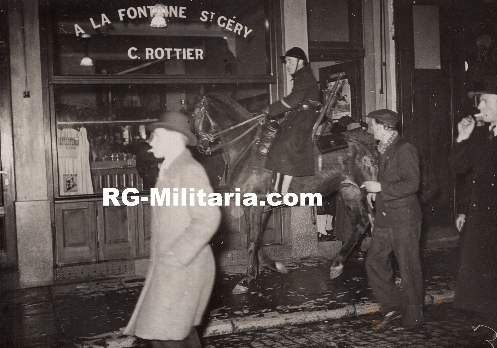 Original WW2 Belgian Collaboration Press Photo - Brussels election Rex protest photo series (1937 & 1938) — image 19