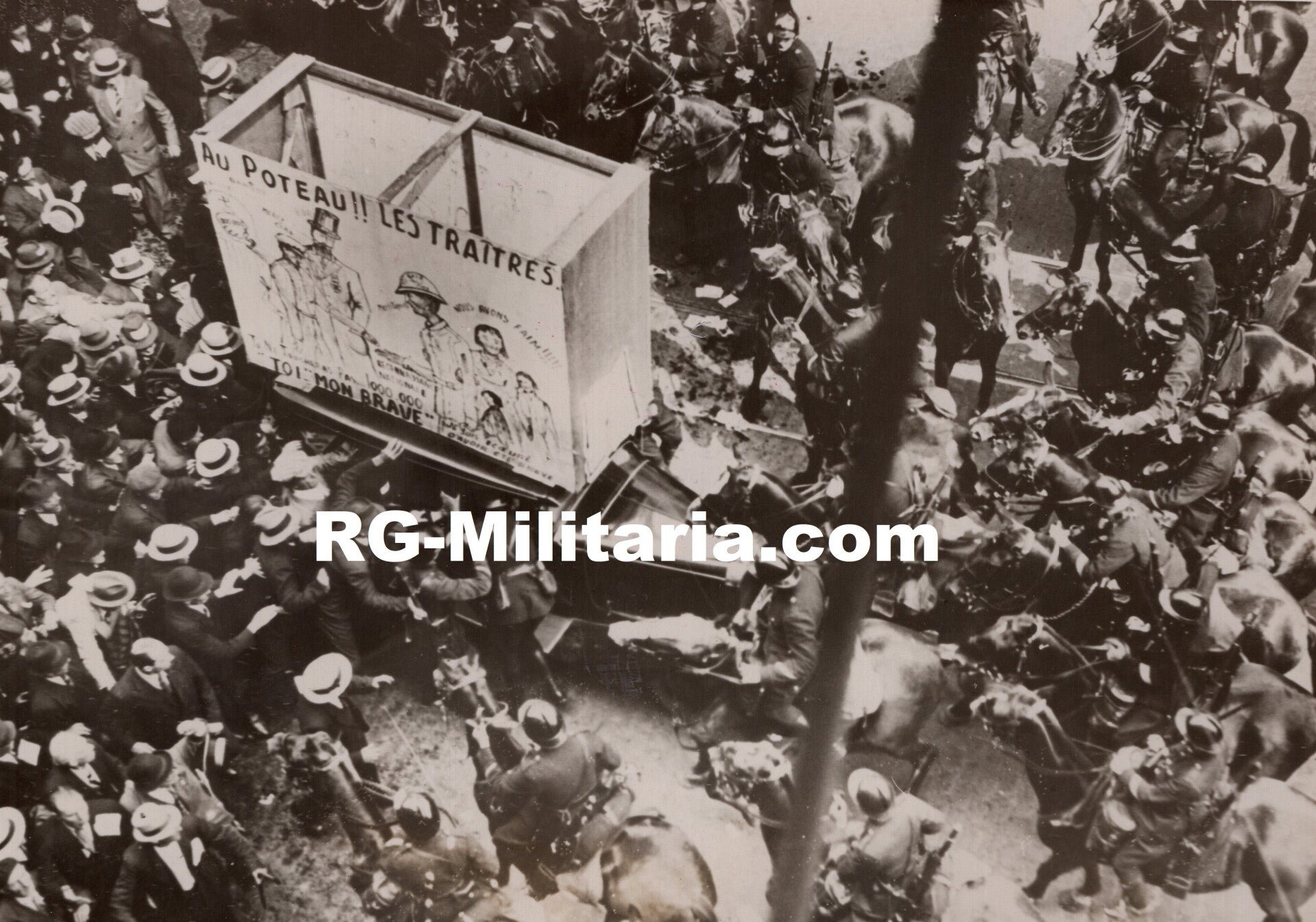 Original WW2 Belgian Collaboration Press Photo - Brussels election Rex protest photo series (1937 & 1938) — image 7