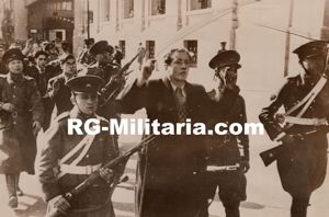 Original WW2 French Press Photo - Seguro Obrero massacre, captured …