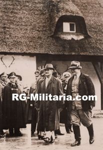 Original WW2 French Press Photo - Miklós Horthy with Hermann …