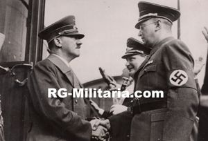 Original WW2 French Press Photo - Gauleiter Sudetenland, Konrad Henlein …