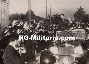 Original WW2 French Press Photo - Gauleiter Sudetenland, Konrad Henlein …