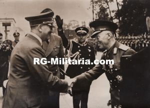 Original WW2 French Press Photo - Romanian President Ion Antonescu …