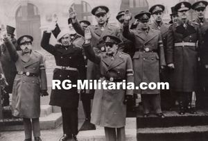 Original WW2 French Press Photo - Ministers in Romania (1939)