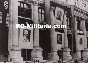 Original WW2 French Press Photo - Celebration in Bucharest, Romania …