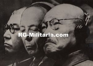 Original WW2 French Press Photo - Japanese war criminals on …