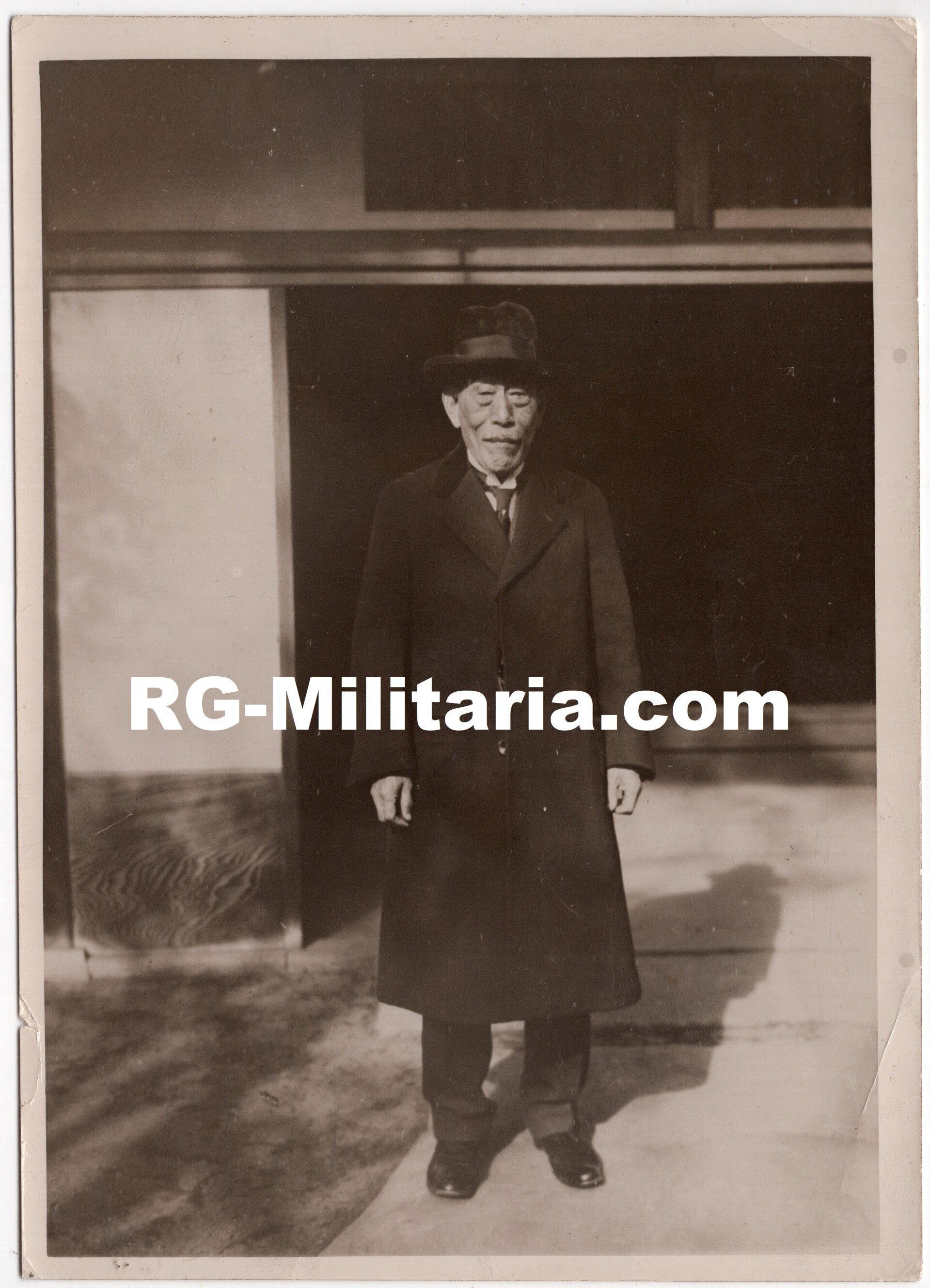 Original WW2 French Press Photo - Japanese Prince Saionji, Tokyo, Japan — image 3