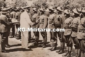 Original WW2 French Press Photo - Hungarian president Miklós Horthy …