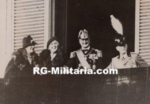 Original WW2 French Press Photo - Hungarian president Miklós Horthy …