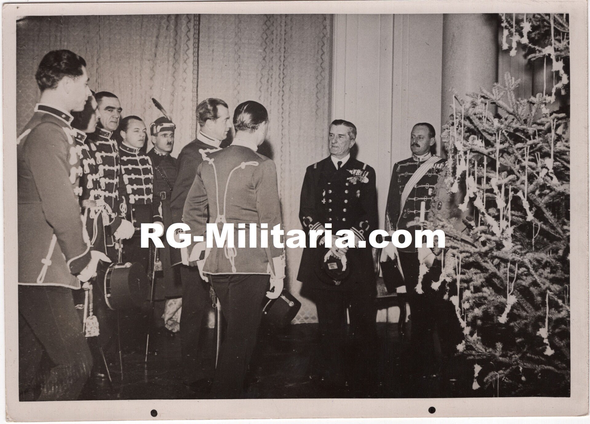 Original WW2 French Press Photo - Hungarian president Miklós Horthy (1938) — image 3