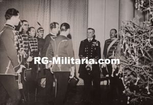 Original WW2 French Press Photo - Hungarian president Miklós Horthy …