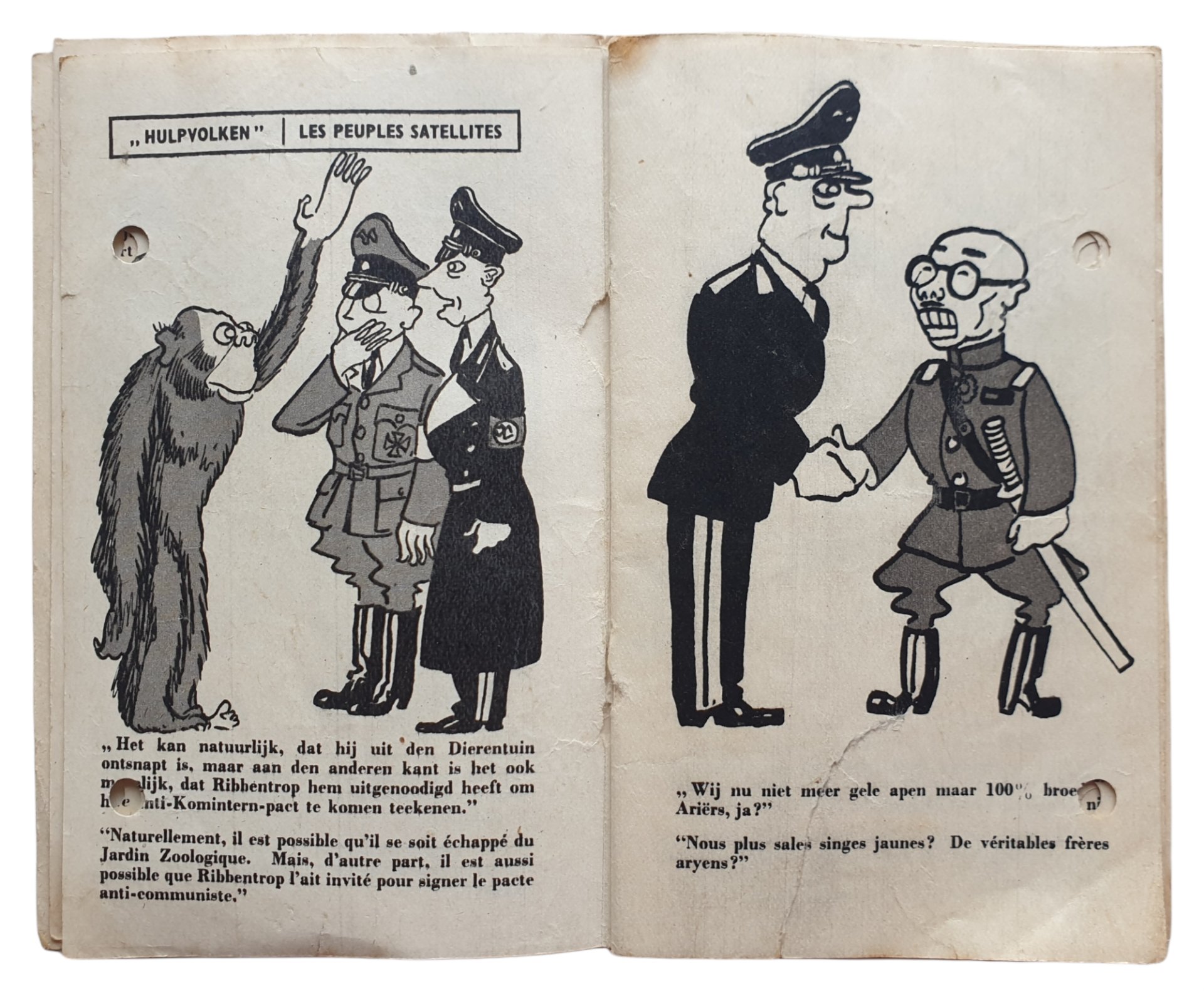 Leaflet B 24 ''Le Miroir des boches / Moffenspiegel'' (1942) — image 4