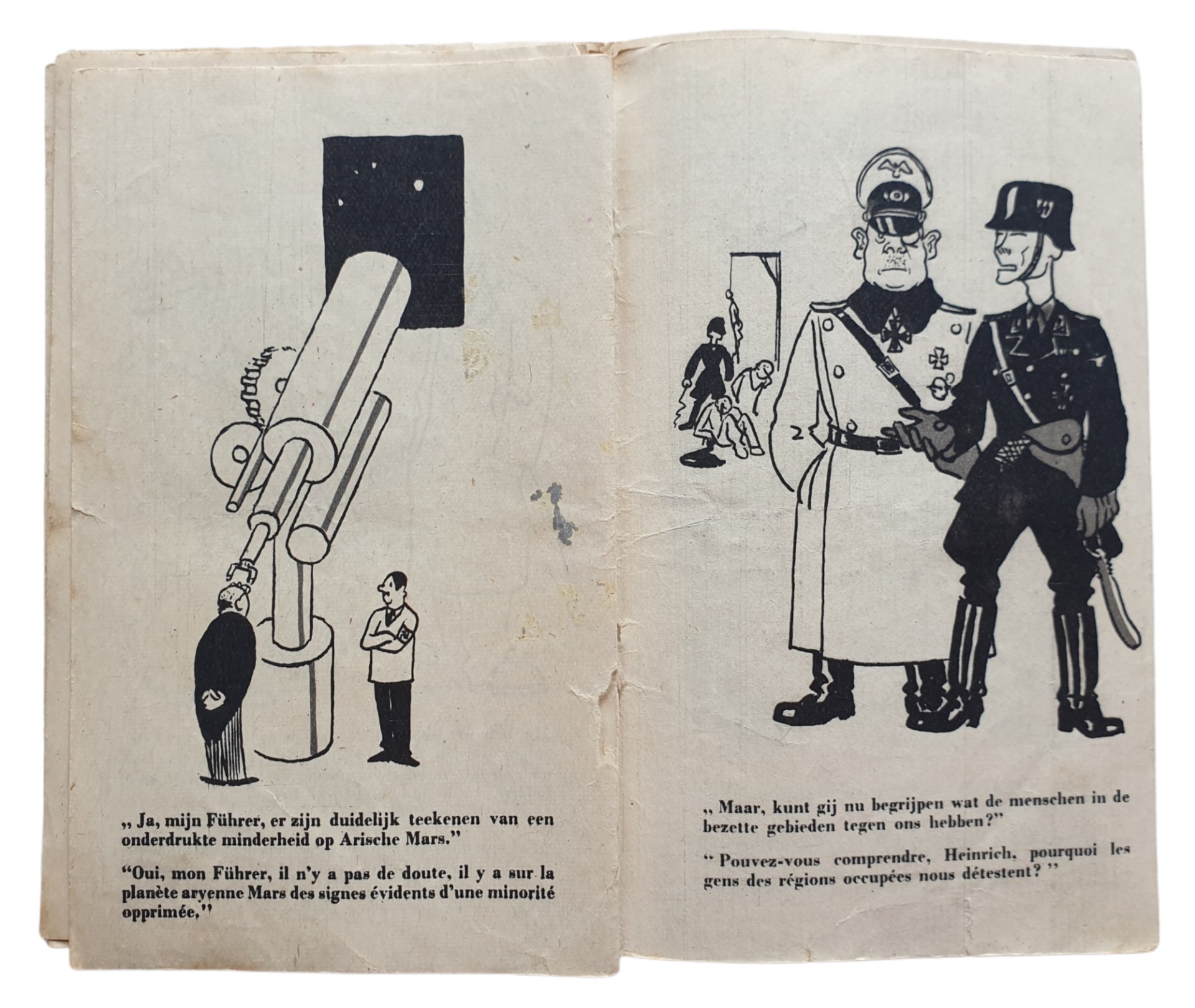 Leaflet B 24 ''Le Miroir des boches / Moffenspiegel'' (1942) — image 7