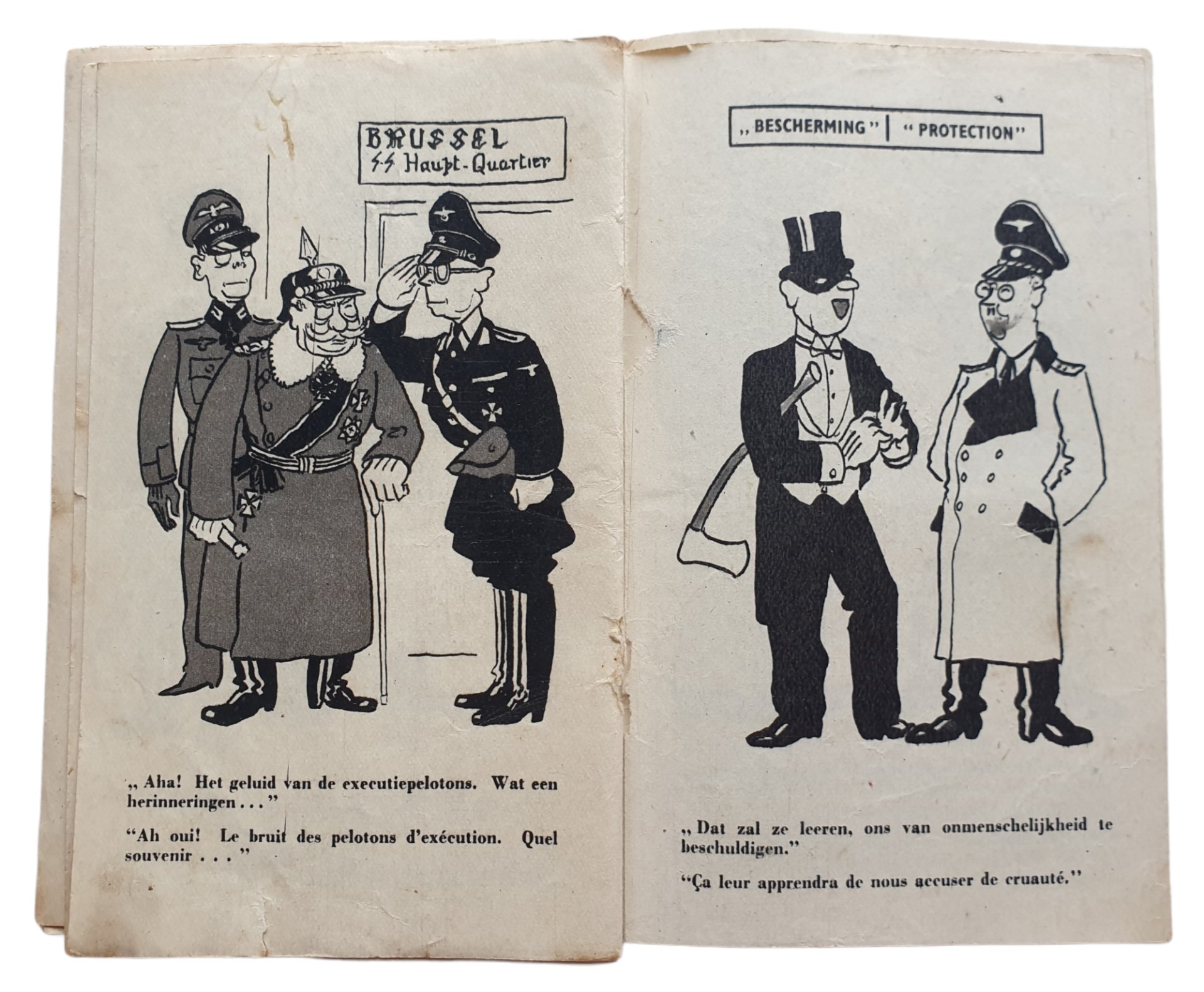 Leaflet B 24 ''Le Miroir des boches / Moffenspiegel'' (1942) — image 8