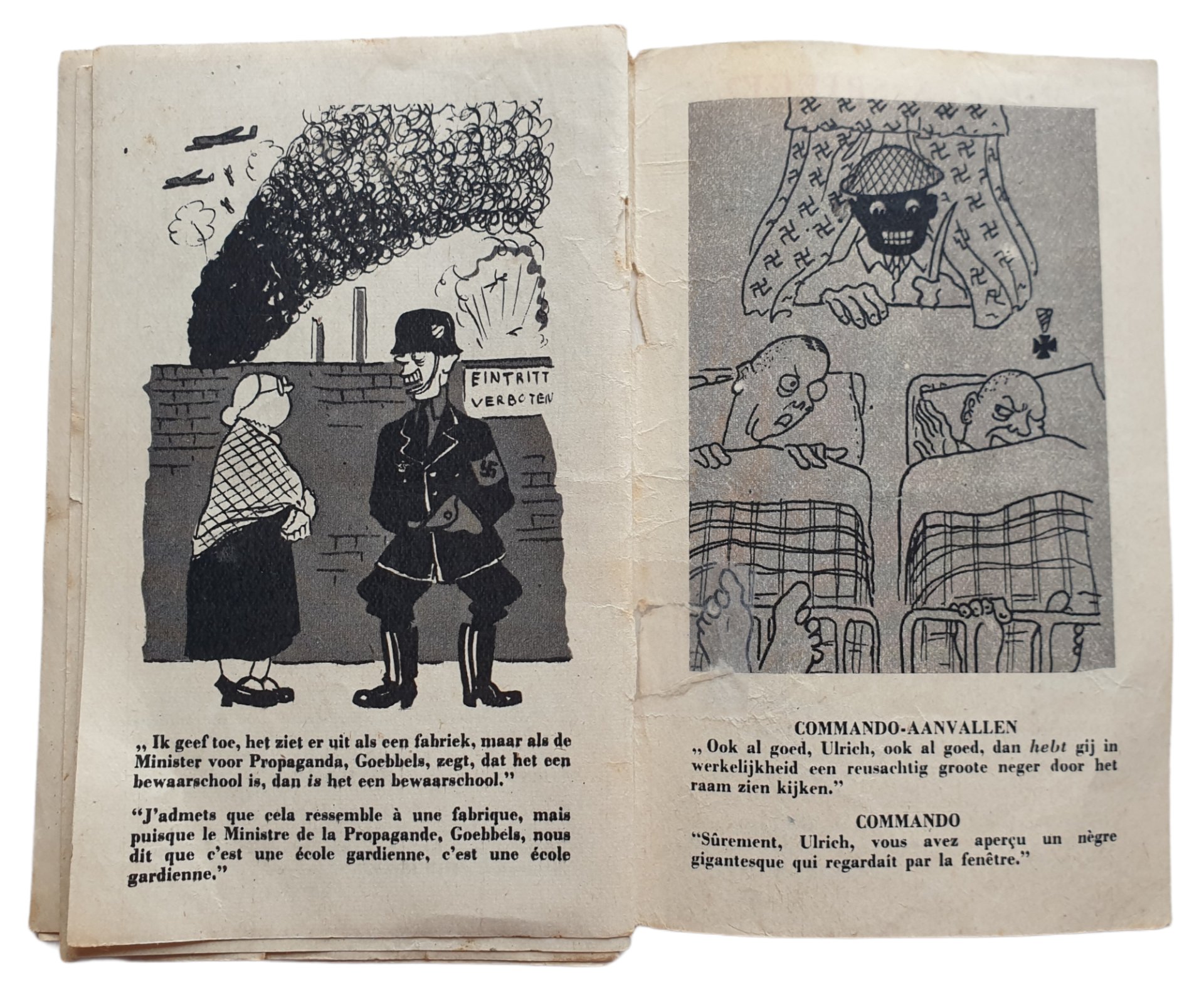 Leaflet B 24 ''Le Miroir des boches / Moffenspiegel'' (1942) — image 9