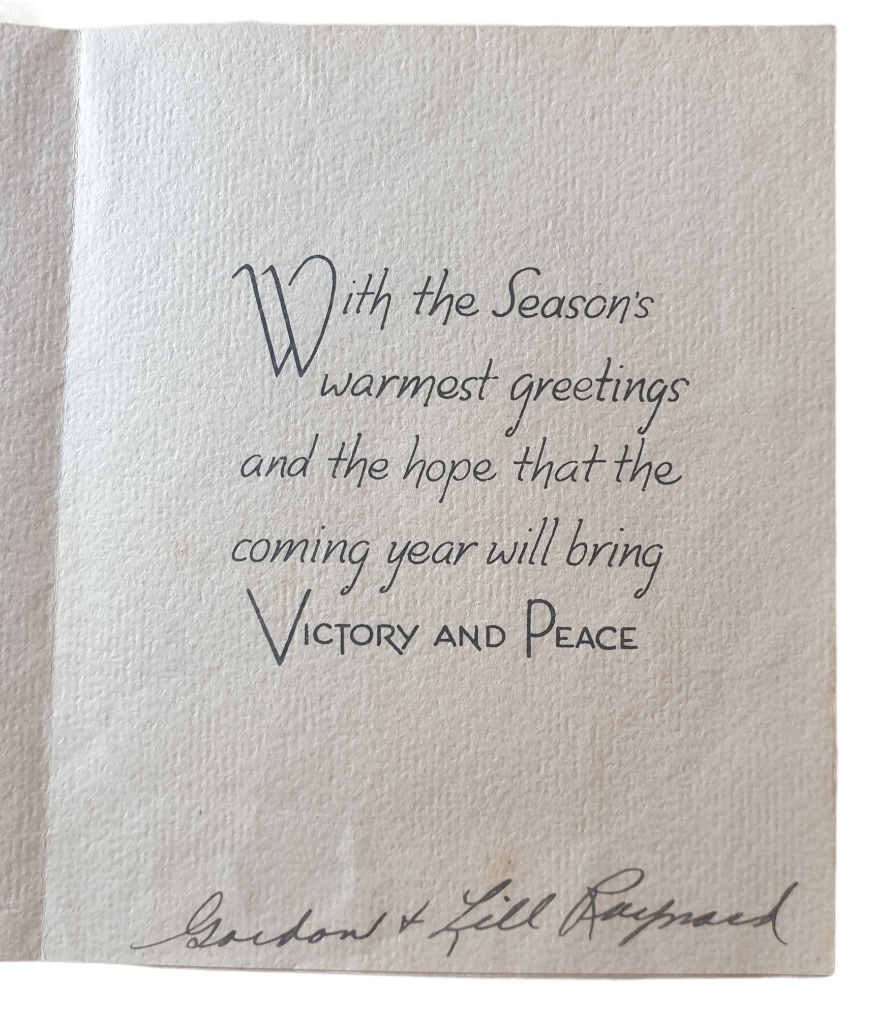 Allied christmas card — image 2