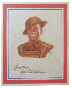 Allied christmas card