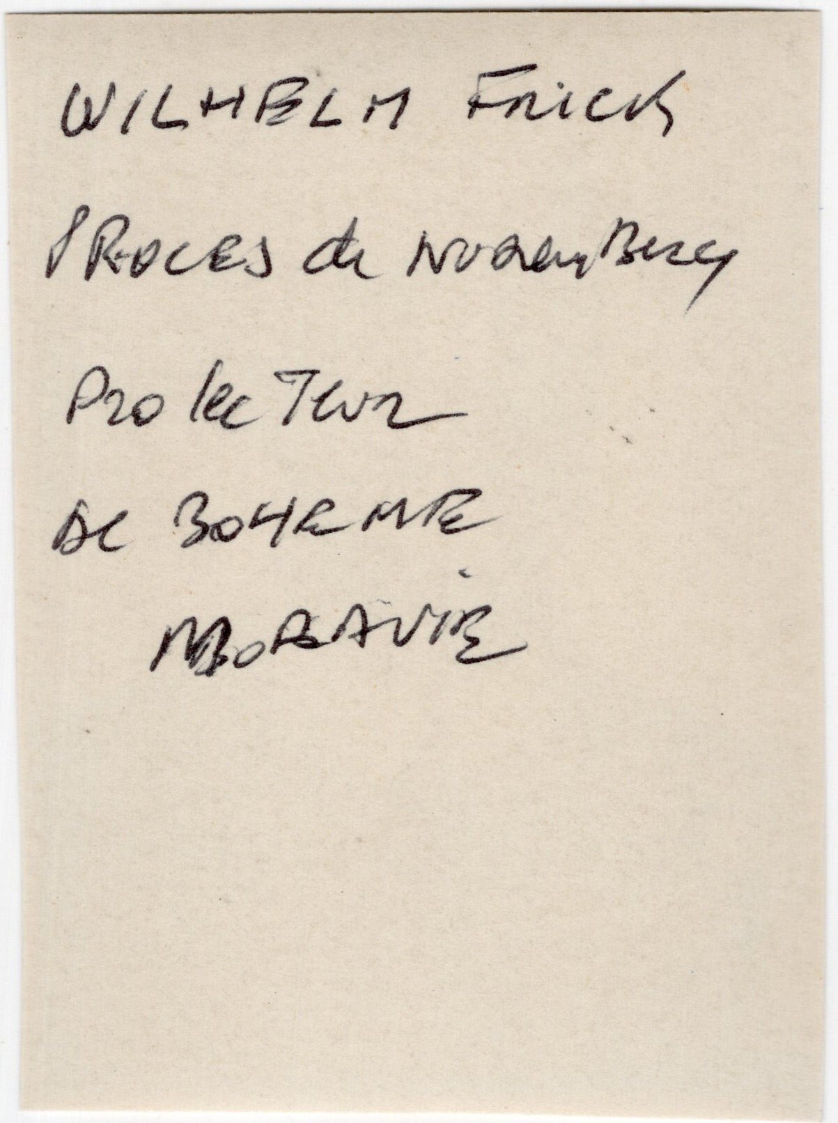 Original WW2 French Press Photo - Portrait of Wilhelm Frick — image 2