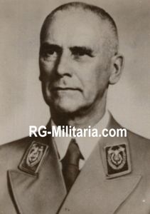 Original WW2 French Press Photo - Portrait of Wilhelm Frick