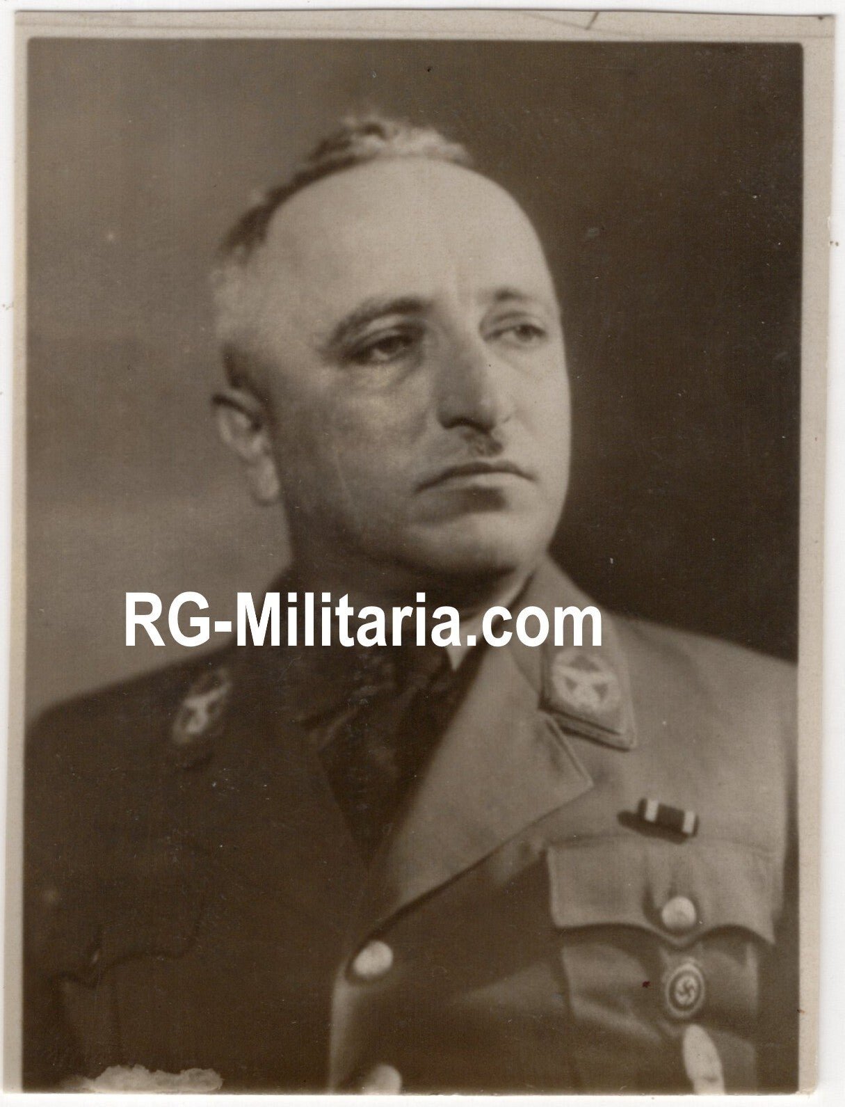 Original WW2 French Press Photo - Portrait of Robert Ley — image 3