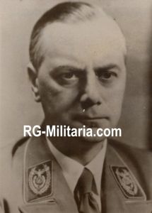 Original WW2 French Press Photo - Portrait of Alfred Rosenberg …