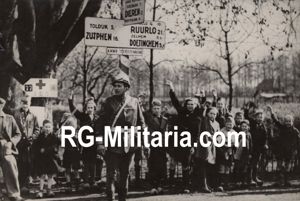 Original WW2 French Press Photo - Canadian soldier in Hummelo, …