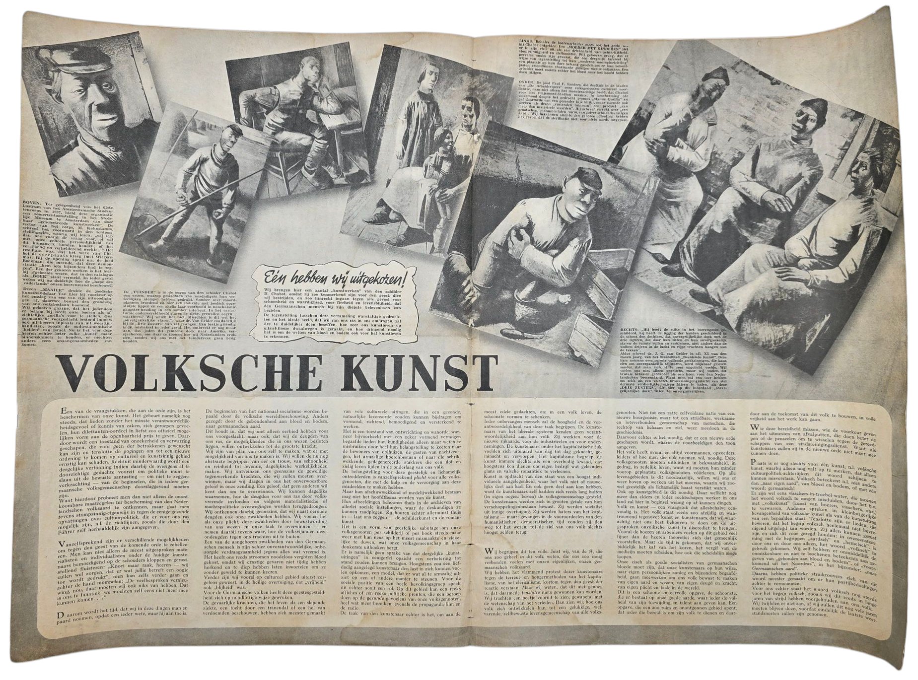Original WW2 Dutch Waffen SS Newspaper - Storm SS 1st Year No. 2 (1941) — image 4