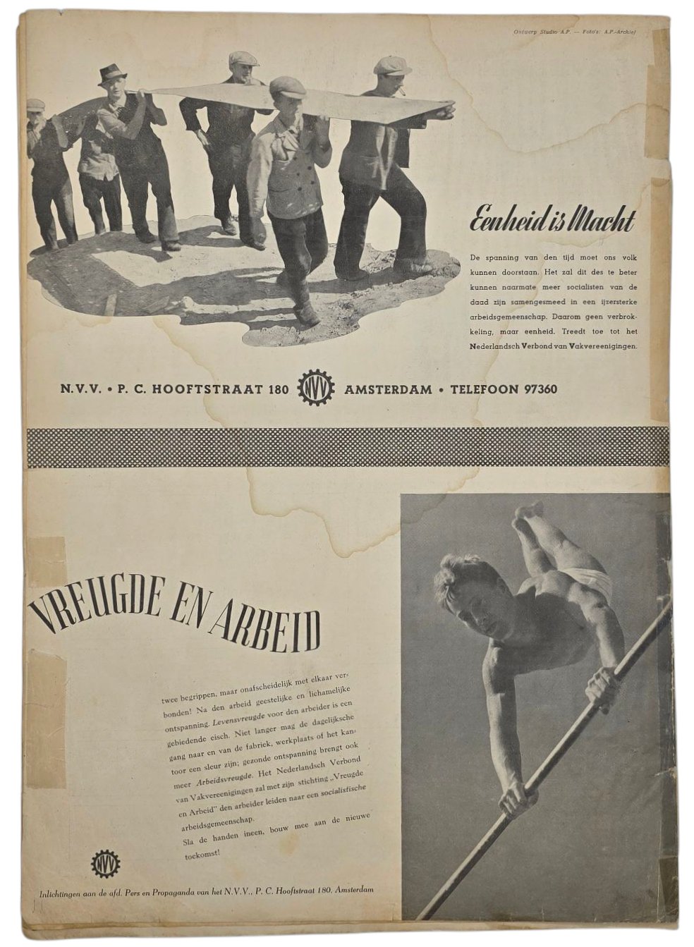 Original WW2 Dutch Waffen SS Newspaper - Storm SS 1st Year No. 2 (1941) — image 6