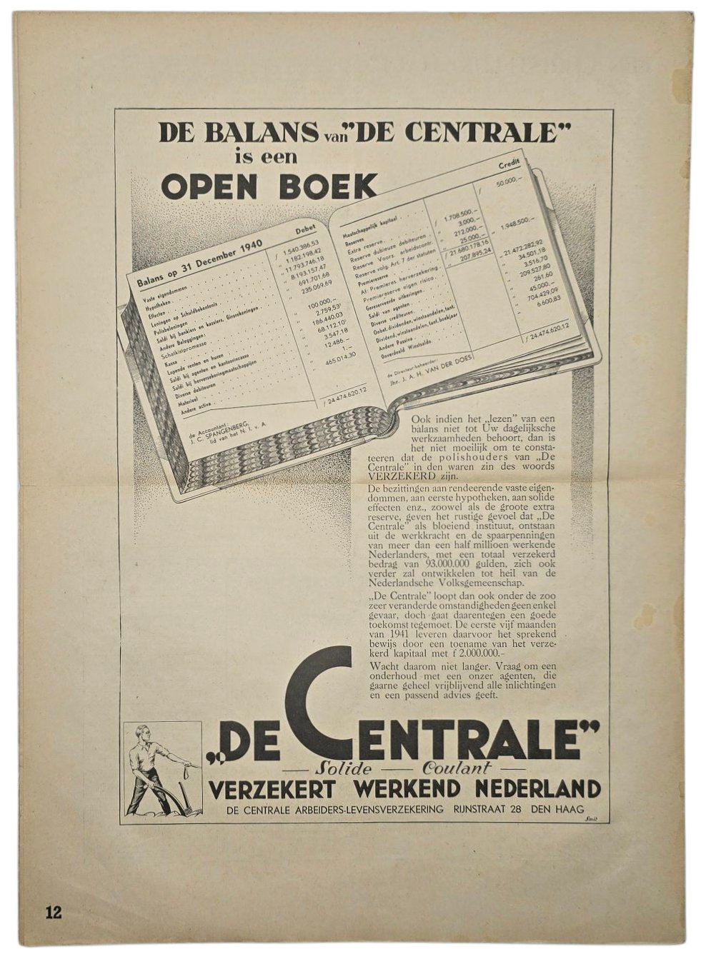 Original WW2 Dutch Waffen SS Newspaper - Storm SS 1st Year No. 11 (1941) — image 4