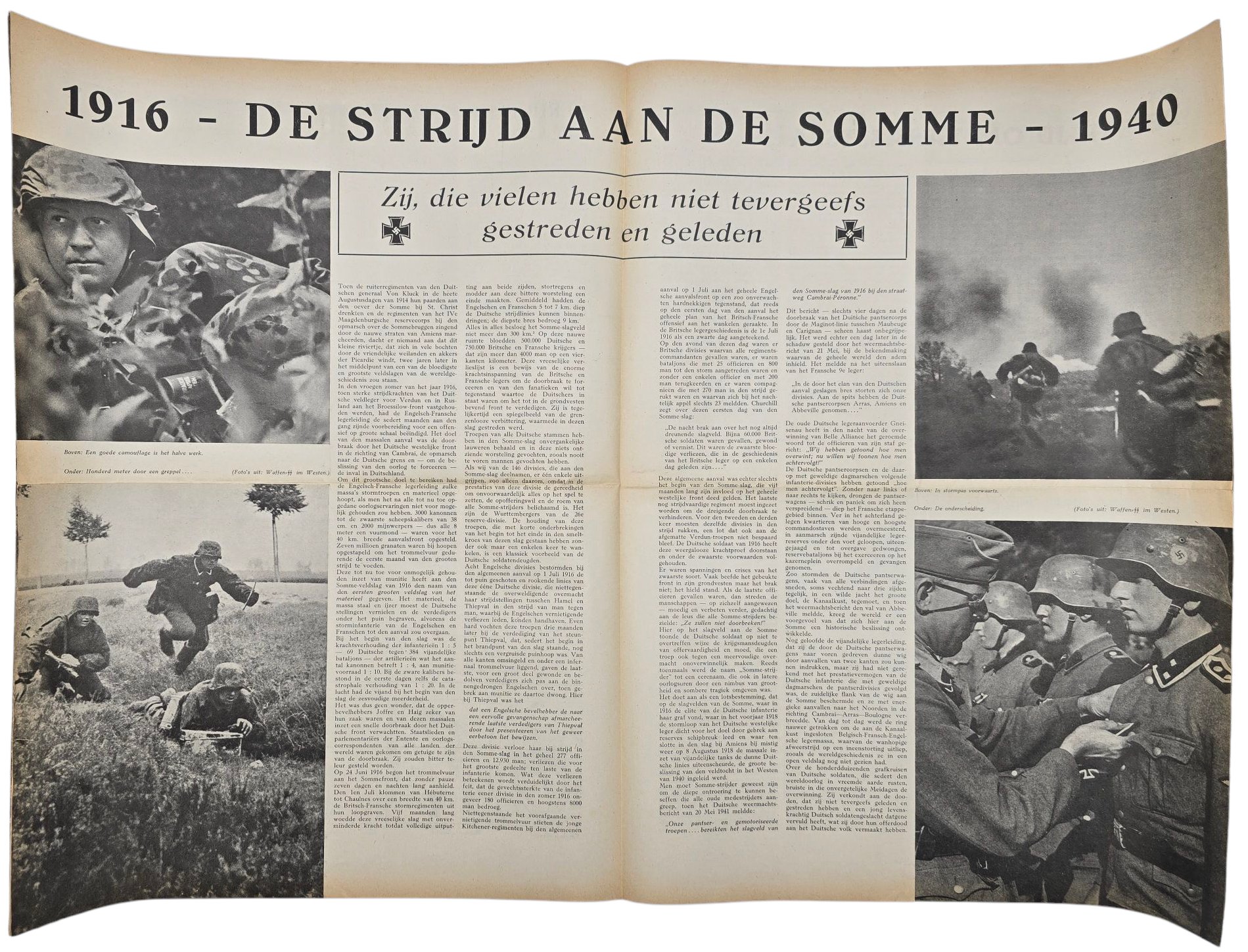 Original WW2 Dutch Waffen SS Newspaper - Storm SS 1st Year No. 21, Antisemitic cover (1941) — image 3