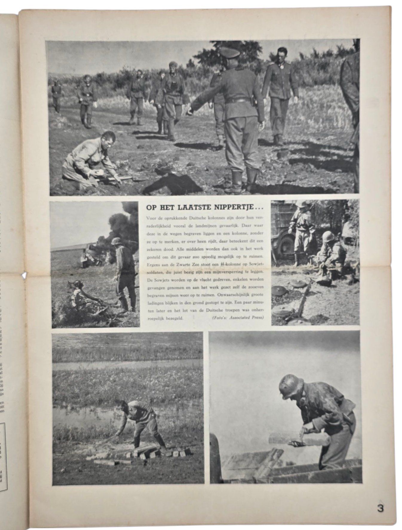 Original WW2 Dutch Waffen SS Newspaper - Storm SS 1st Year No. 26 (1941) — image 2