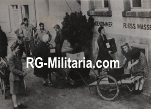 Original WW2 French Press Photo - US soldiers in Ottersweier …