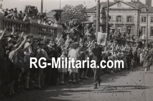 Original WW2 French Press Photo - Parade for the liberation …