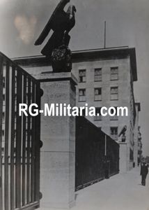 Original WW2 French Press Photo - NSDAP building in Berlin