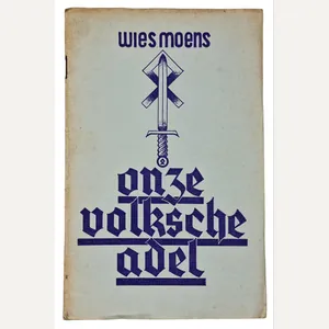 Original WW2 Flemish Collaboration VNV Brochure - Onze Volksche adel, …