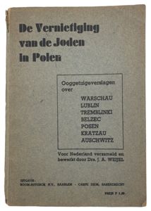 Book - De Vernietiging van de Joden in Polen, J. …