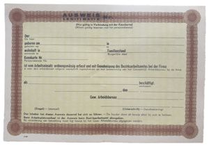 Unused Ausweis