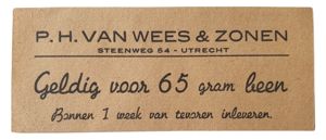 Document - Foodcoupon meat, Utrecht