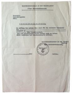 Document - Forderungsbefehl Kühe Utrecht